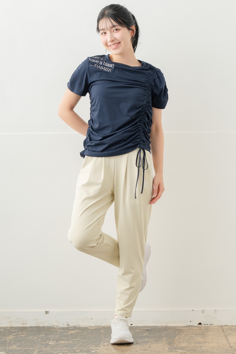 【先行割10％OFF】　シャーリングＴシャツ ネイビー 5634-1645【8/17まで】