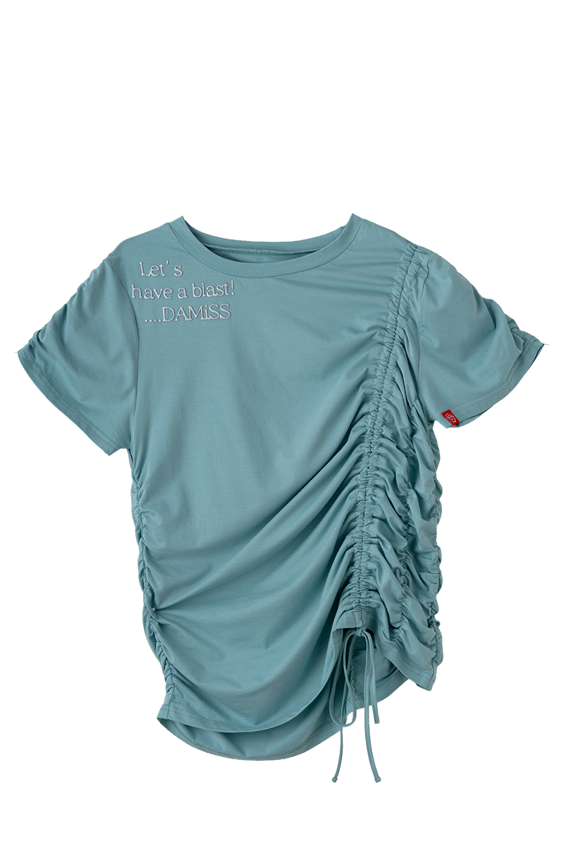 【先行割10％OFF】　シャーリングＴシャツ ネイビー 5634-1645【8/17まで】