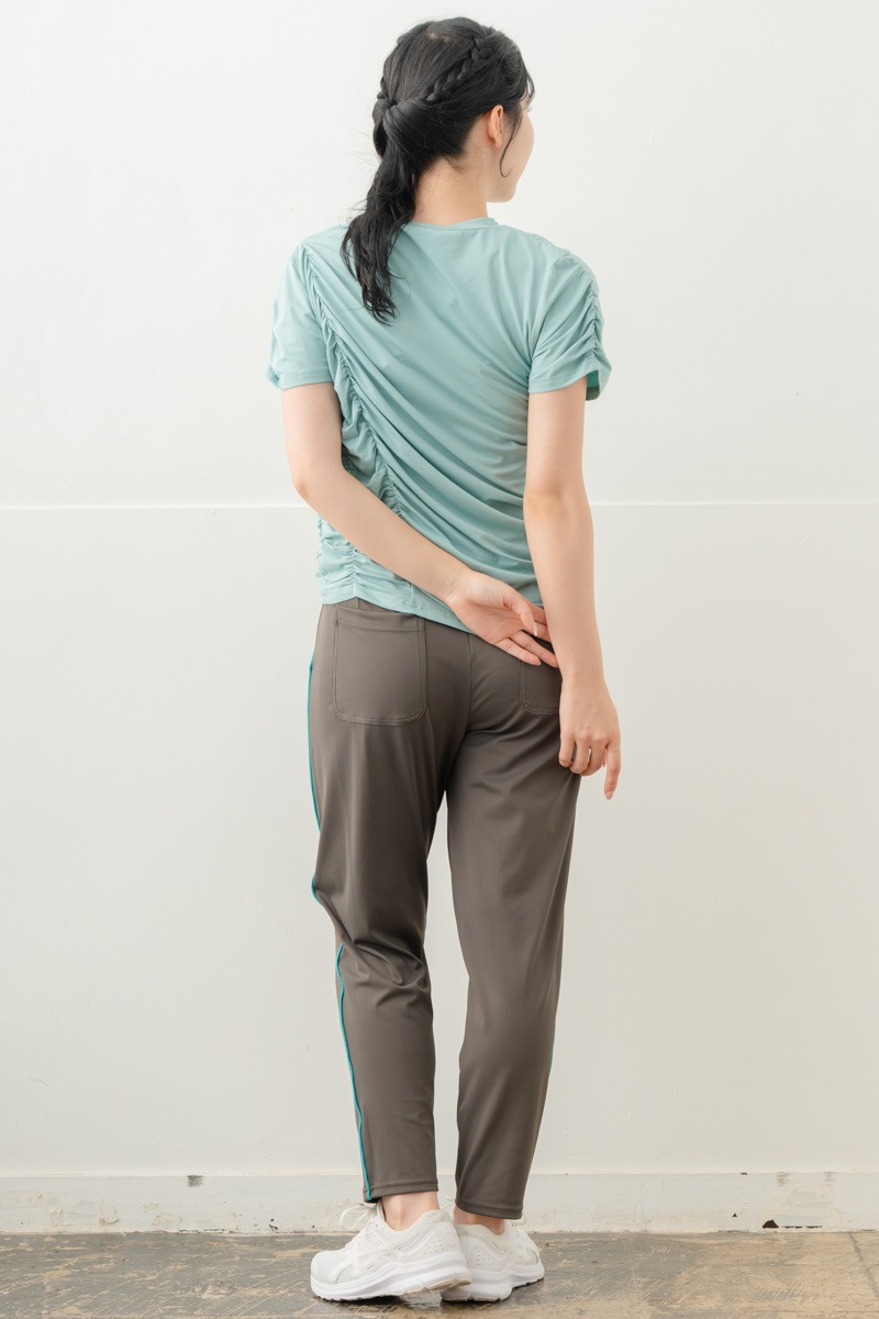 【先行割10％OFF】　シャーリングＴシャツ ミント 5634-1645【8/17まで】