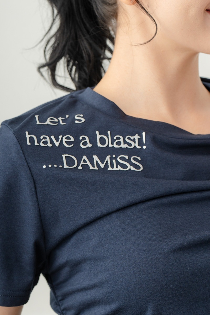 【先行割10％OFF】　シャーリングＴシャツ ミント 5634-1645【8/17まで】