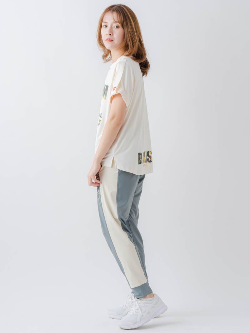 先行割10％OFF】 ラインロゴジョガーパンツ ブルーグレー 1632-1472【3