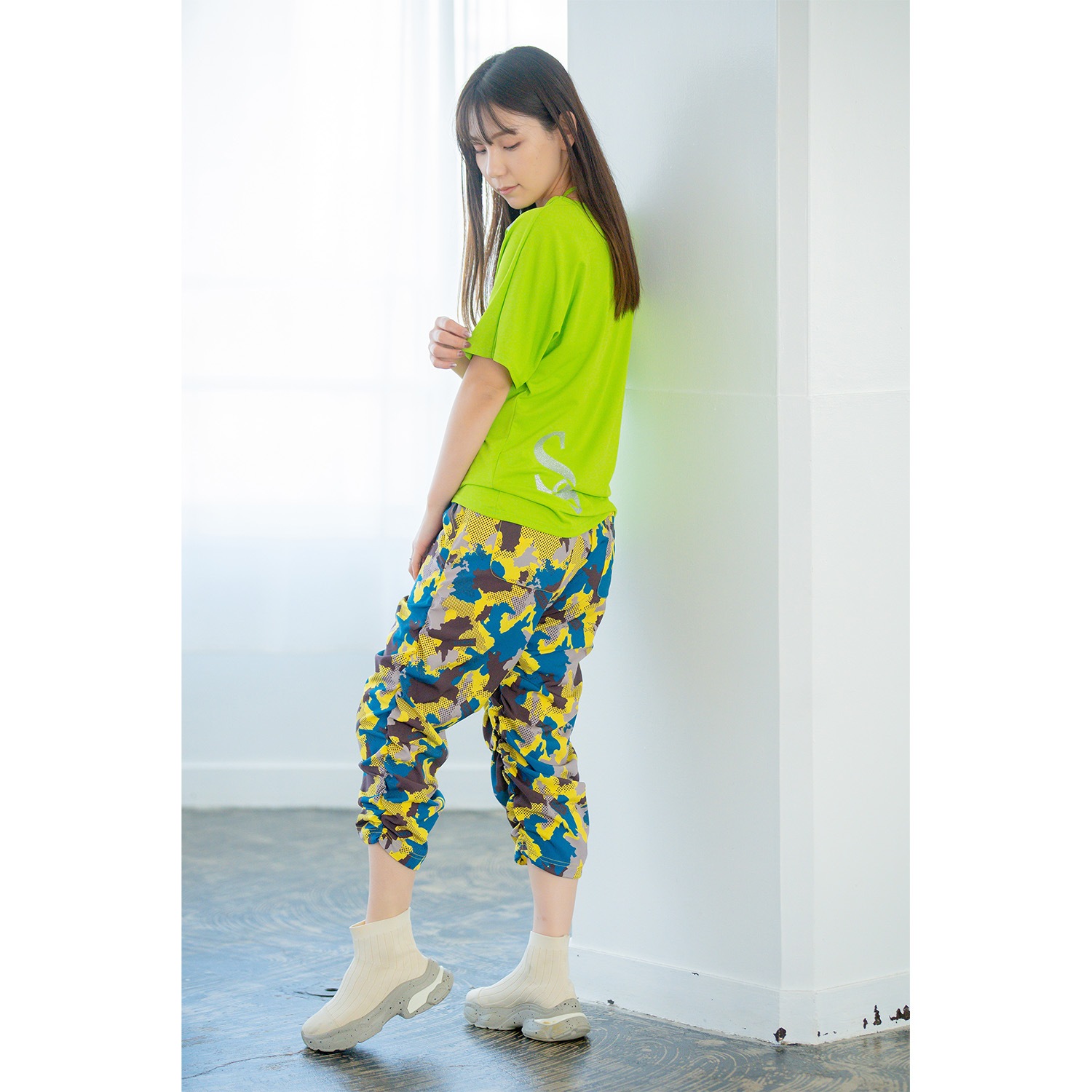 Kパンツカプリ<迷彩> DAMISS 1331-0202