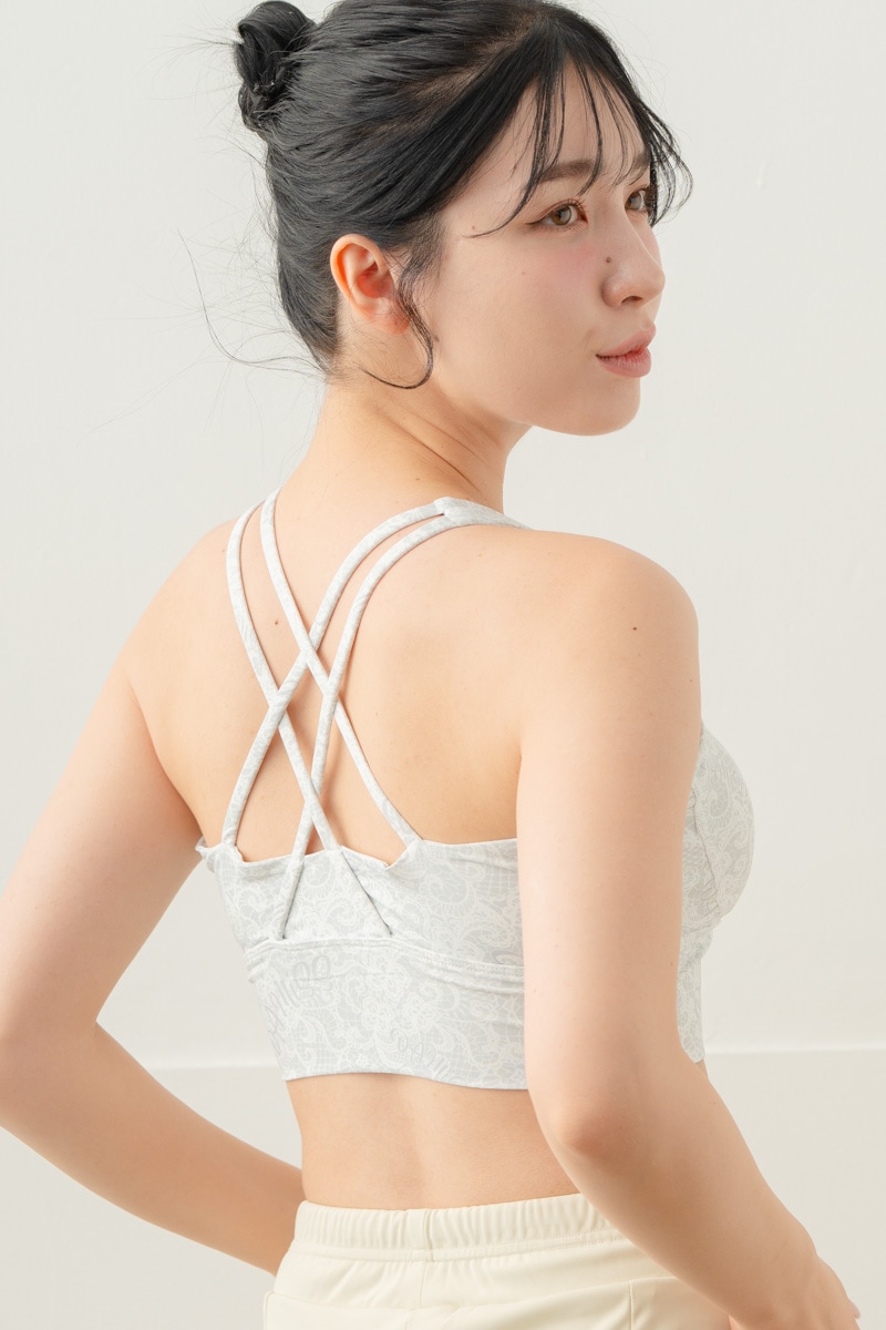 【先行割10％OFF】　DAMISS バッククロスブラトップ レース 1637-1901【8/17まで】