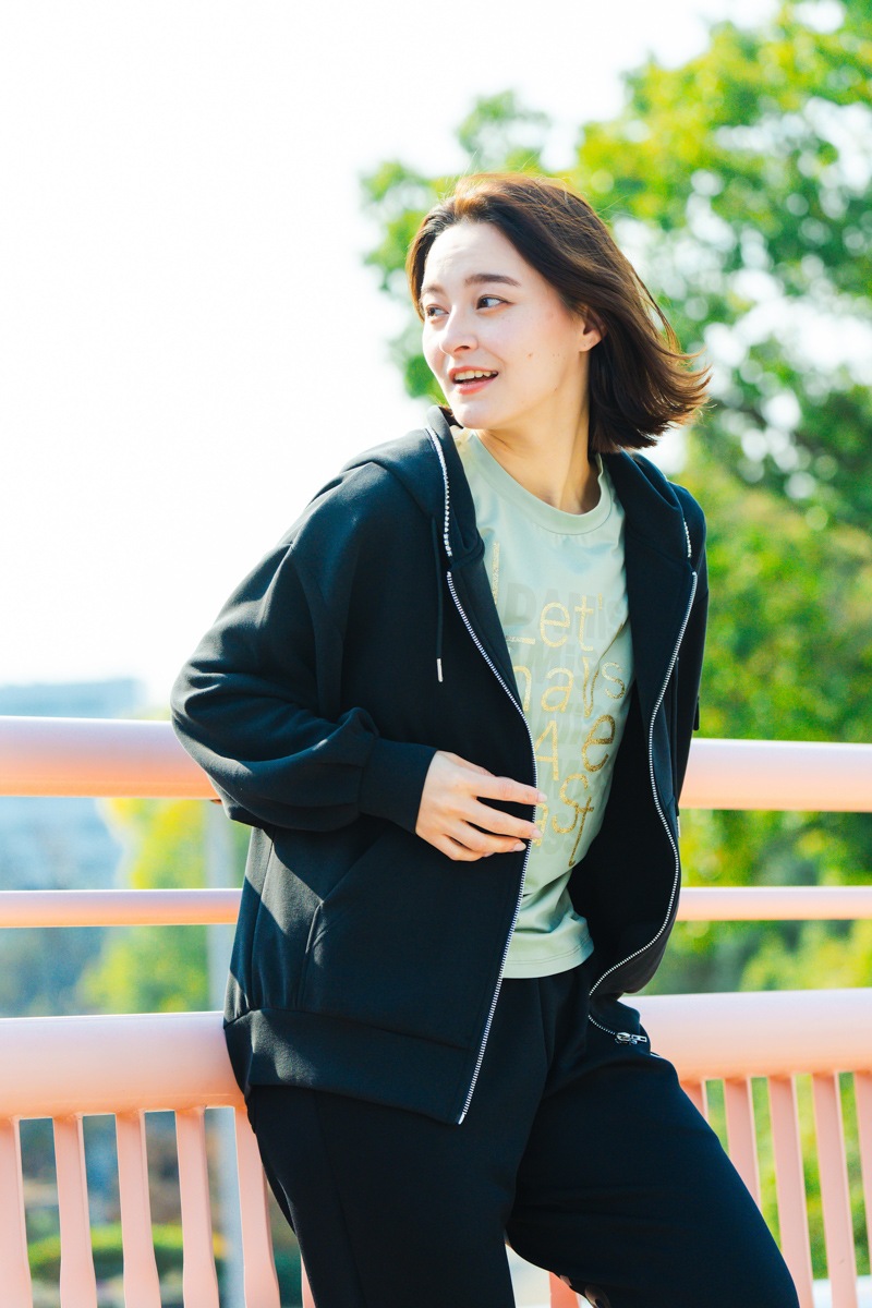 【美品‼︎】　sweats collective ジップパーカー　M ブラック selle glant パーカー MULTI GIMMICK DESIGN DOUBLE ZIP PARKA