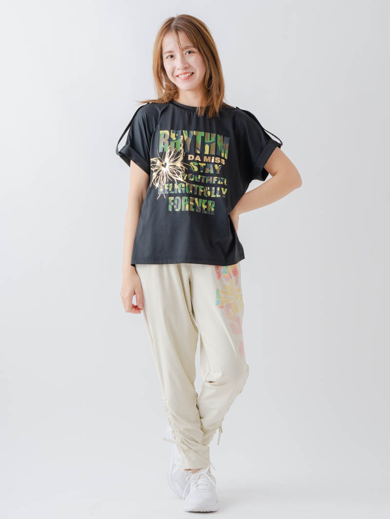 ARMYロゴTシャツ ブラック 1634-1621