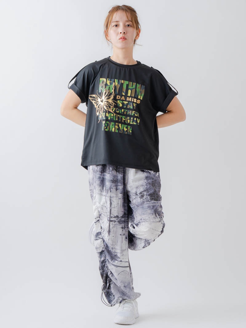 ARMYロゴTシャツ ブラック 1634-1621
