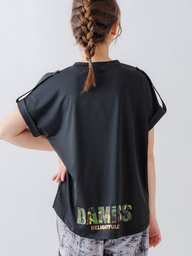 ARMYロゴTシャツ ブラック 1634-1621