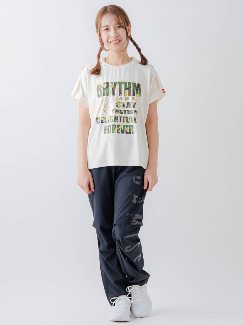 ARMYロゴTシャツ アイボリー 1634-1621