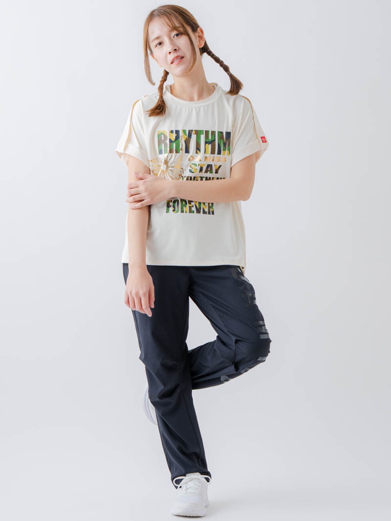 ARMYロゴTシャツ アイボリー 1634-1621