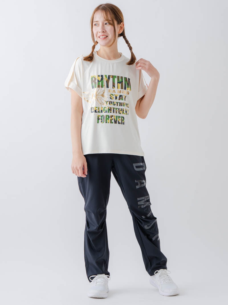ARMYロゴTシャツ アイボリー 1634-1621