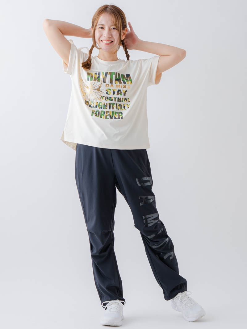 ARMYロゴTシャツ アイボリー 1634-1621