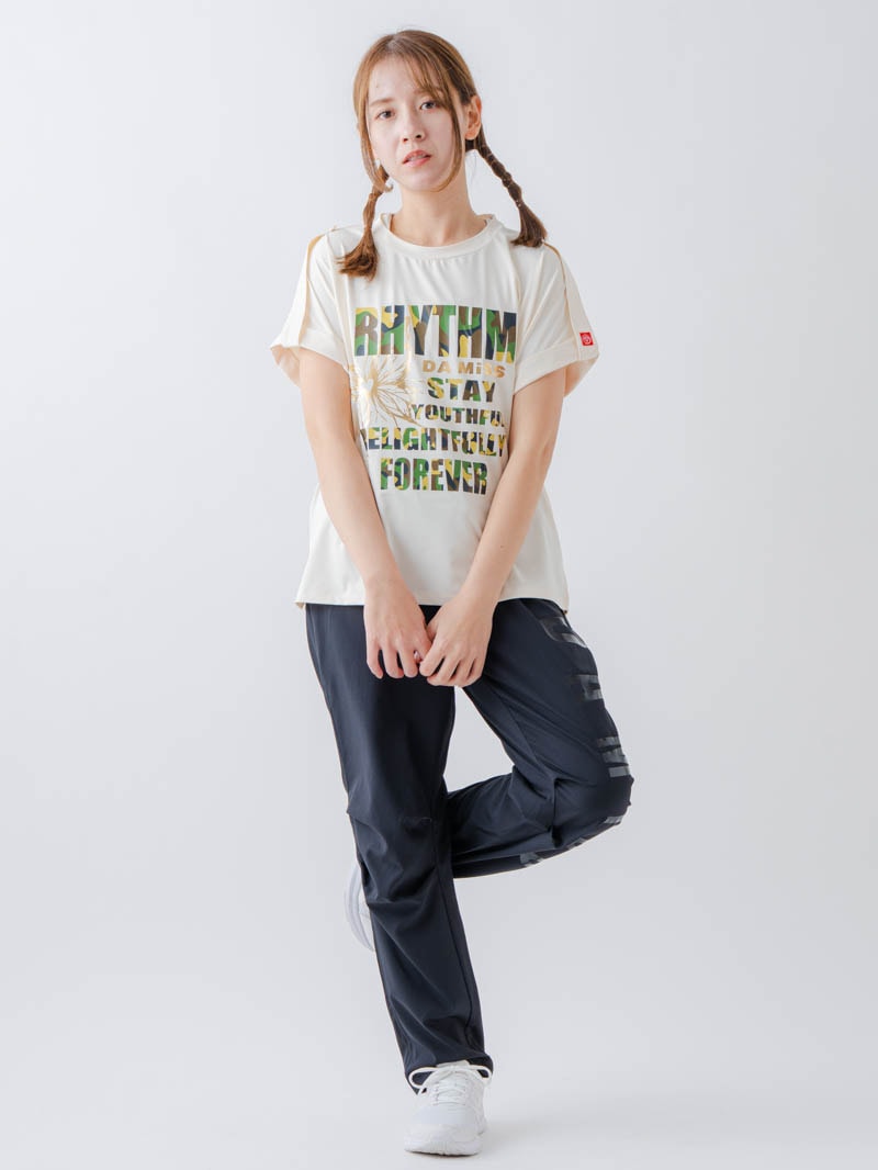 ARMYロゴTシャツ アイボリー 1634-1621