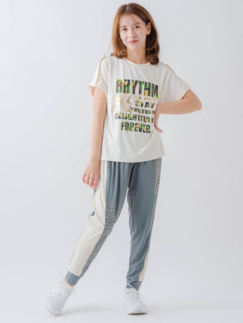 ARMYロゴTシャツ アイボリー 1634-1621