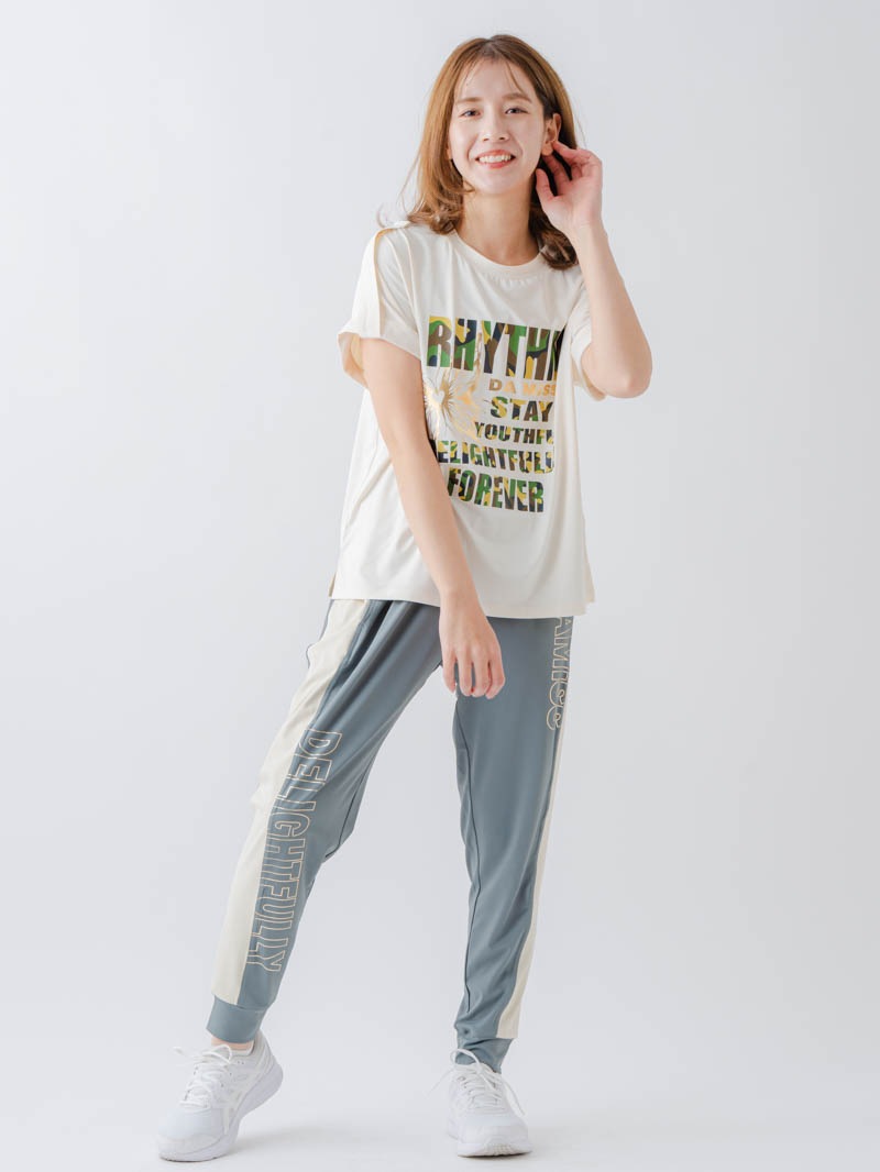 ARMYロゴTシャツ アイボリー 1634-1621
