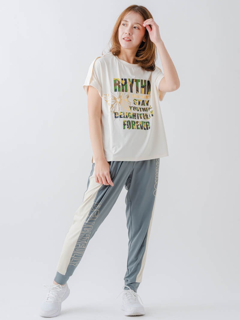 ARMYロゴTシャツ アイボリー 1634-1621