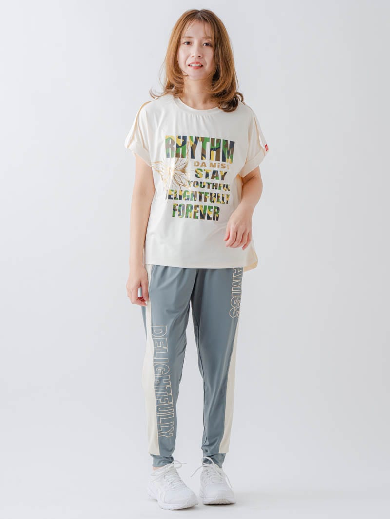 ARMYロゴTシャツ アイボリー 1634-1621