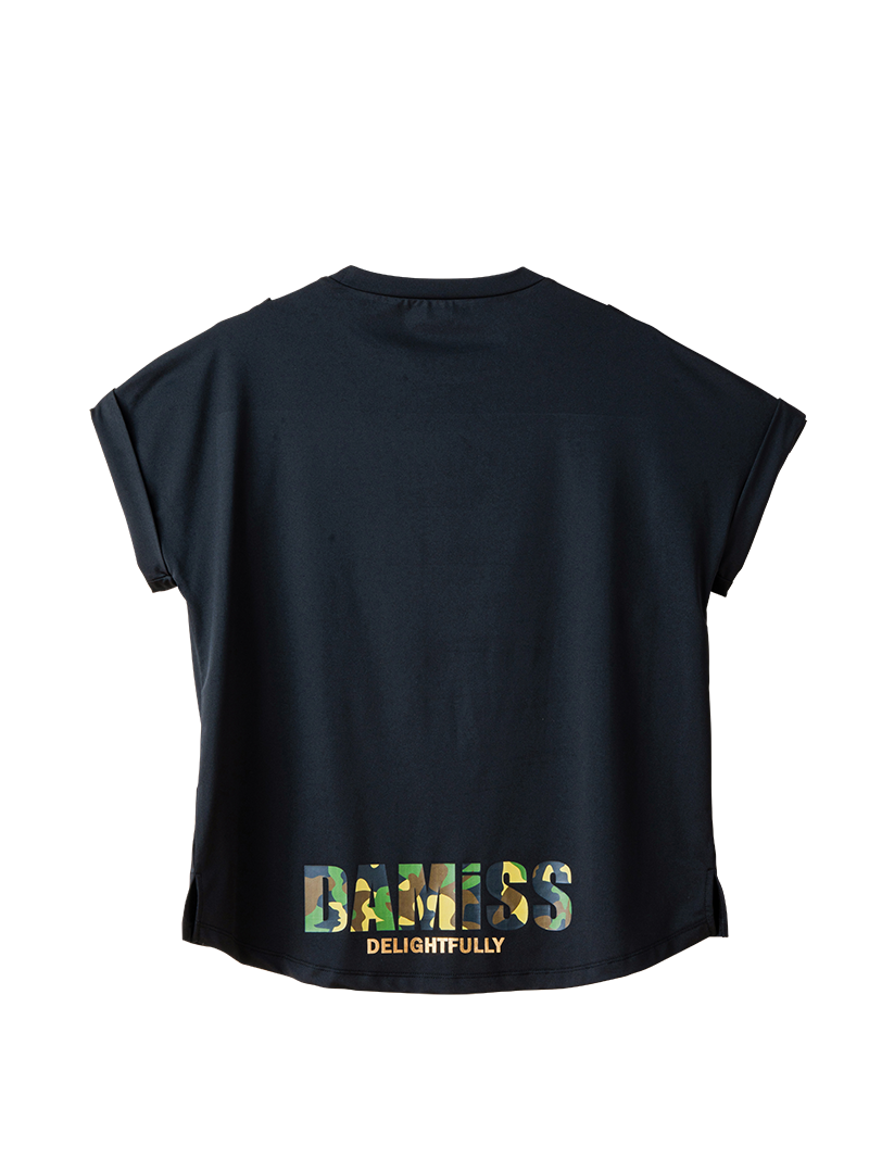 ARMYロゴTシャツ アイボリー 1634-1621
