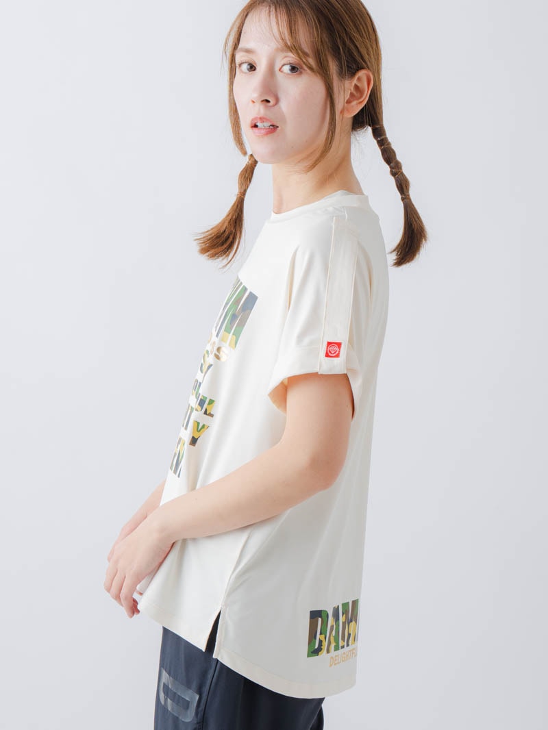 ARMYロゴTシャツ アイボリー 1634-1621
