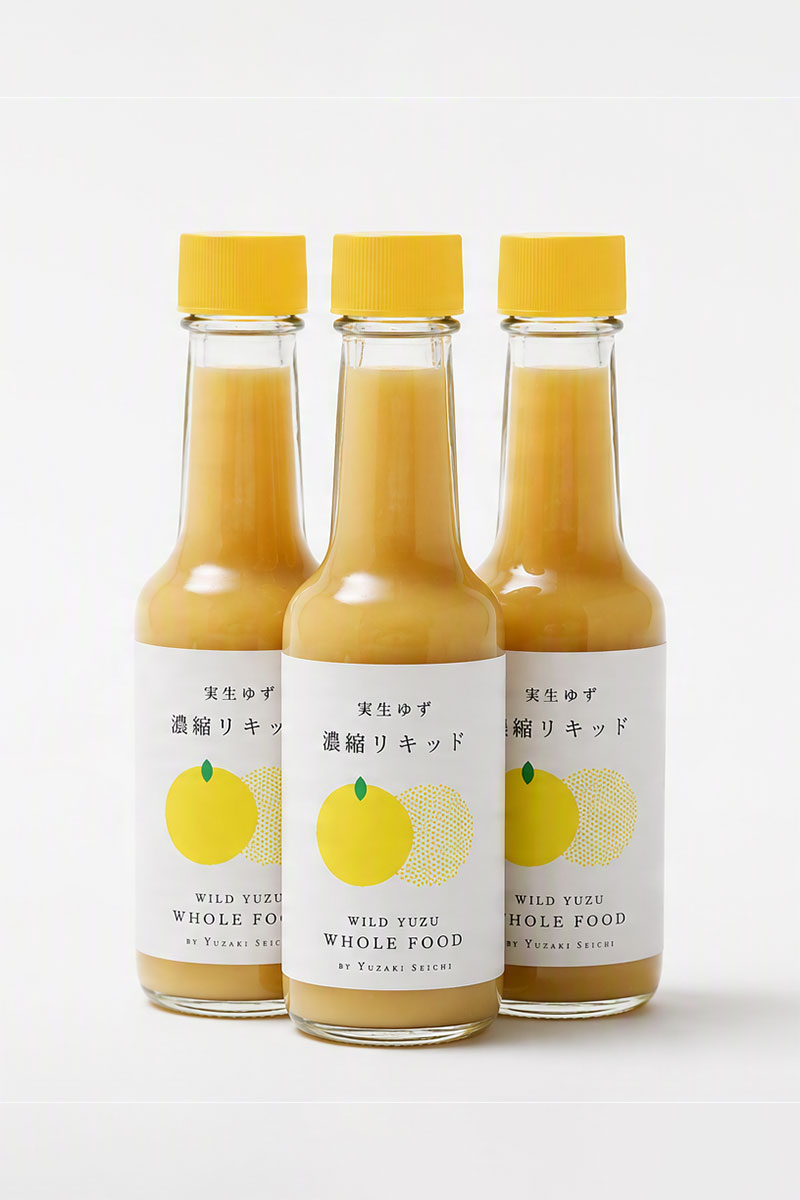 【3本セット】実生ゆず　濃縮リキッド　60ml x 3本