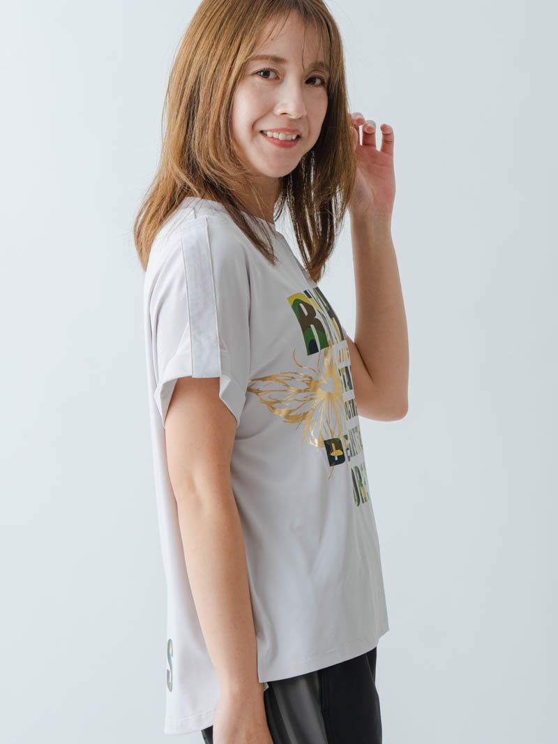 ARMYロゴTシャツ アイスグレー 1634-1621