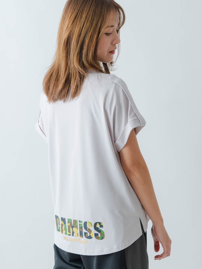ARMYロゴTシャツ アイスグレー 1634-1621