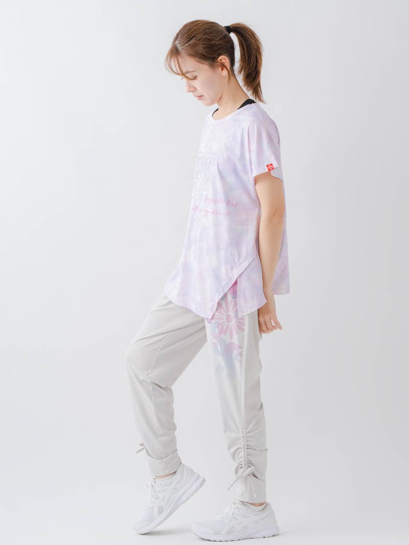 ホログラムチュニックＴシャツ  パープル  1634-1622