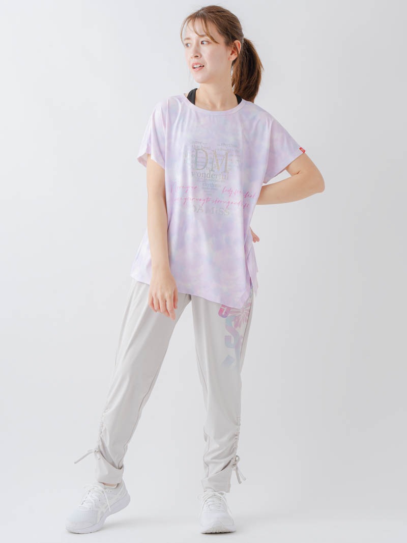 ホログラムチュニックＴシャツ  パープル  1634-1622