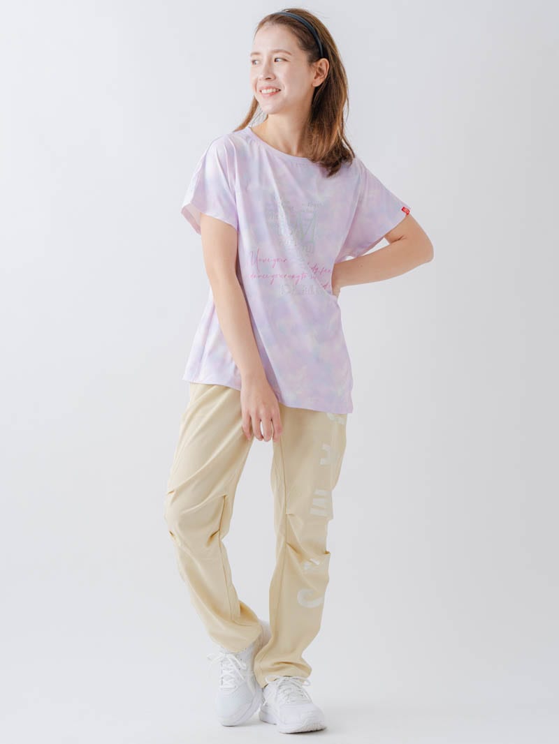 ホログラムチュニックＴシャツ  パープル  1634-1622