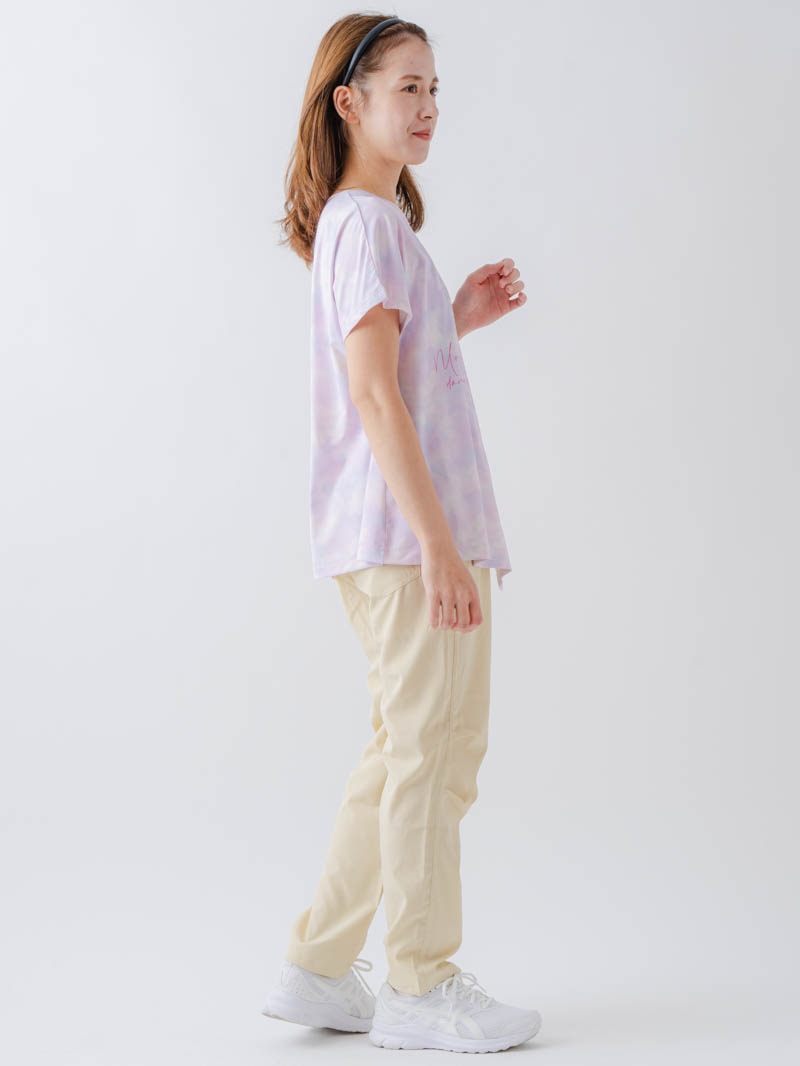 ホログラムチュニックＴシャツ  パープル  1634-1622