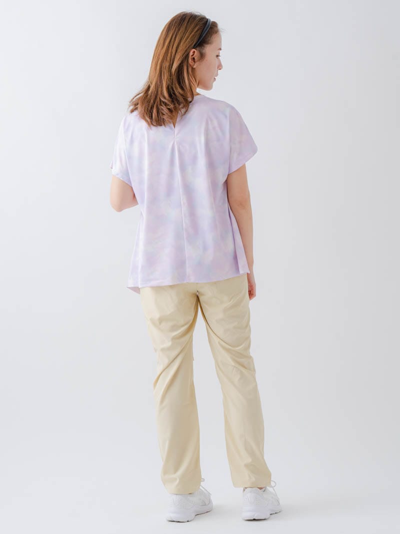 ホログラムチュニックＴシャツ  パープル  1634-1622