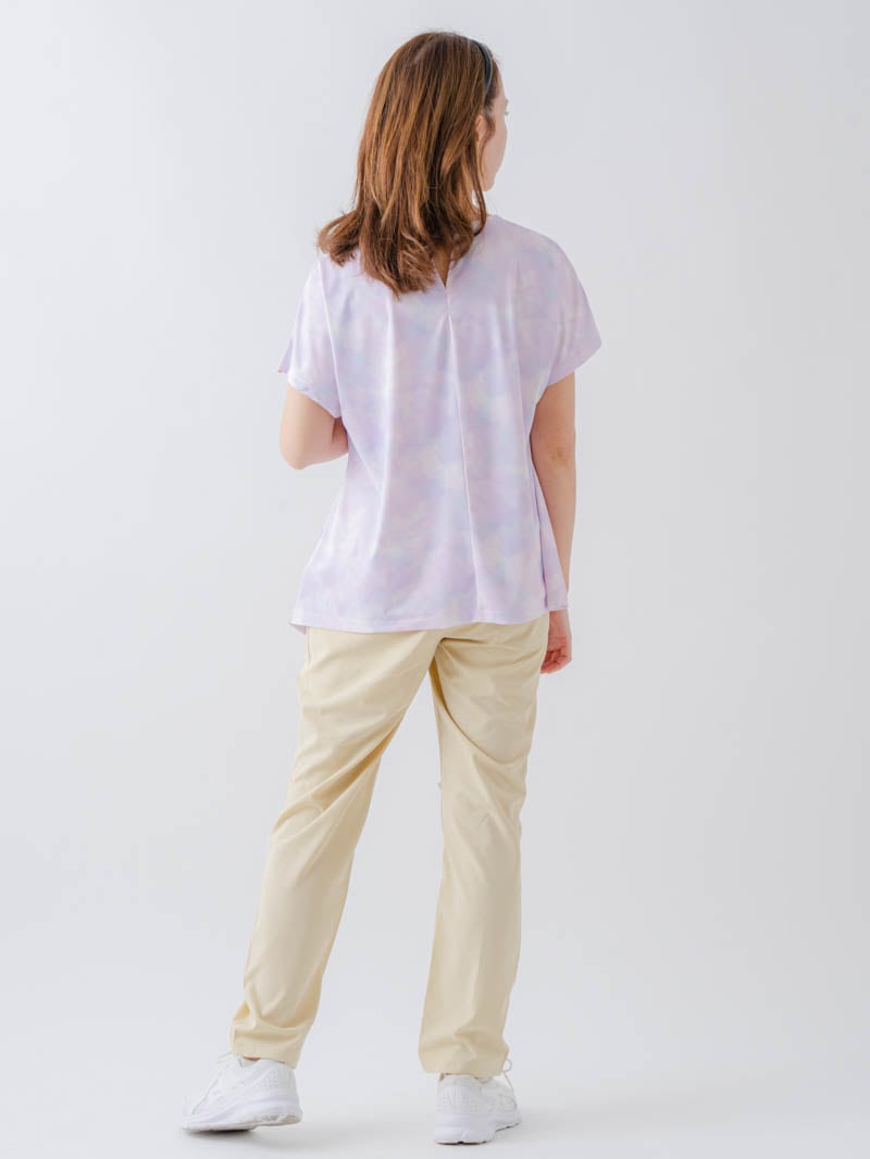 ホログラムチュニックＴシャツ  パープル  1634-1622