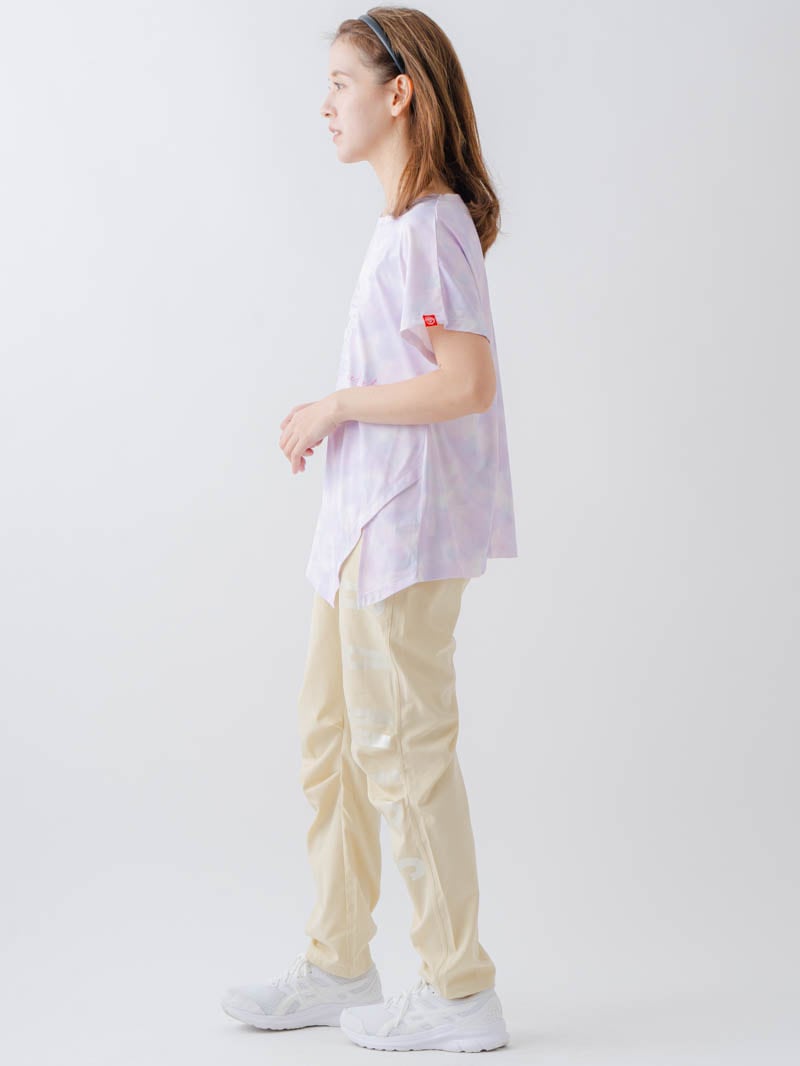 ホログラムチュニックＴシャツ  パープル  1634-1622