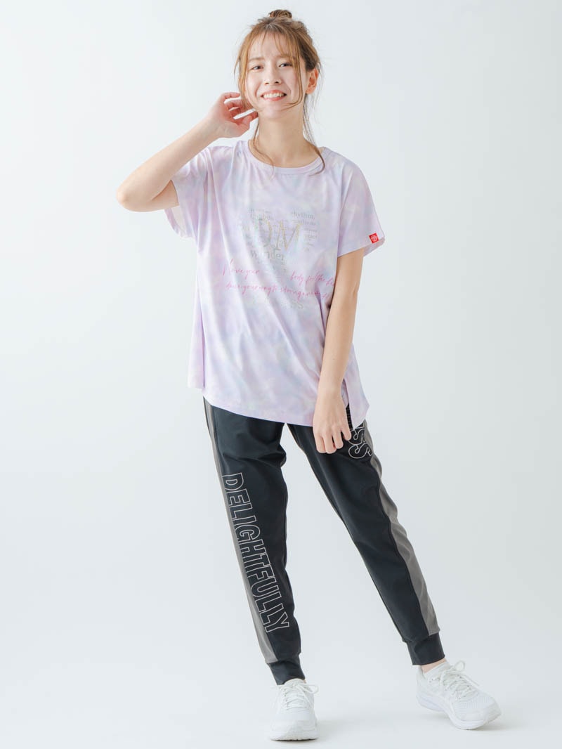 ホログラムチュニックＴシャツ  パープル  1634-1622