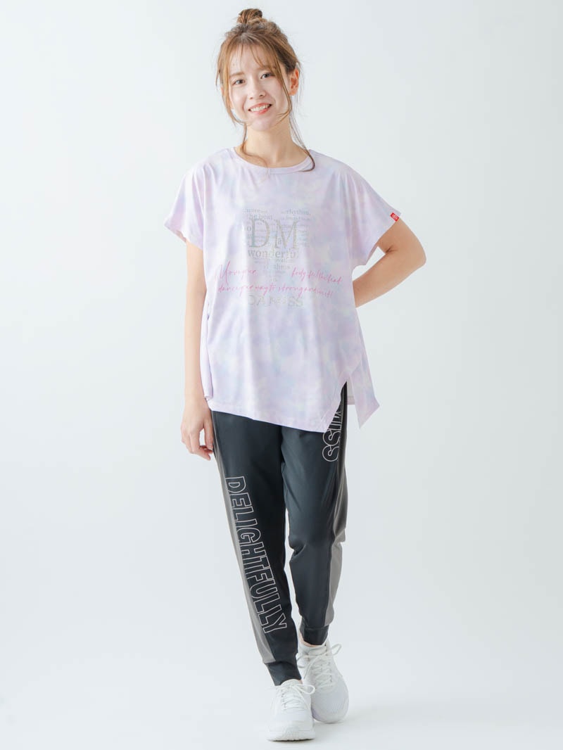 ホログラムチュニックＴシャツ  パープル  1634-1622