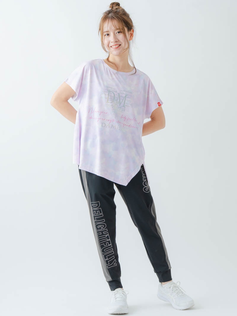 ホログラムチュニックＴシャツ  パープル  1634-1622