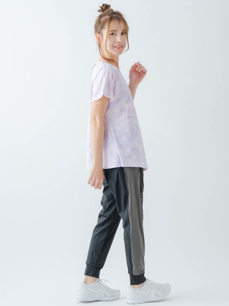 ホログラムチュニックＴシャツ  パープル  1634-1622