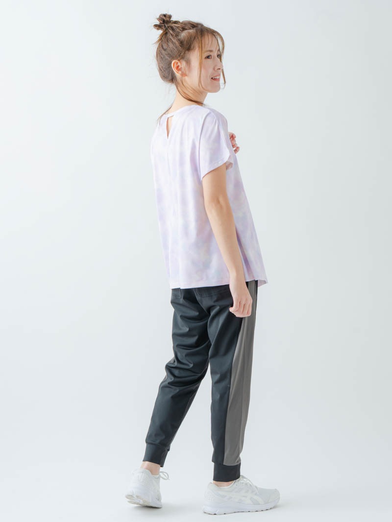 ホログラムチュニックＴシャツ  パープル  1634-1622