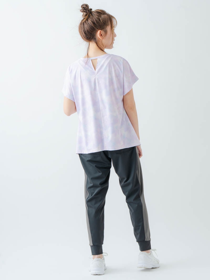 ホログラムチュニックＴシャツ  パープル  1634-1622