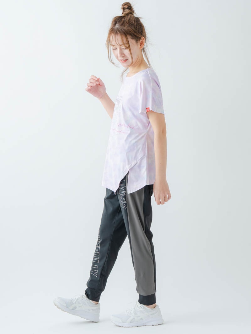 ホログラムチュニックＴシャツ  パープル  1634-1622