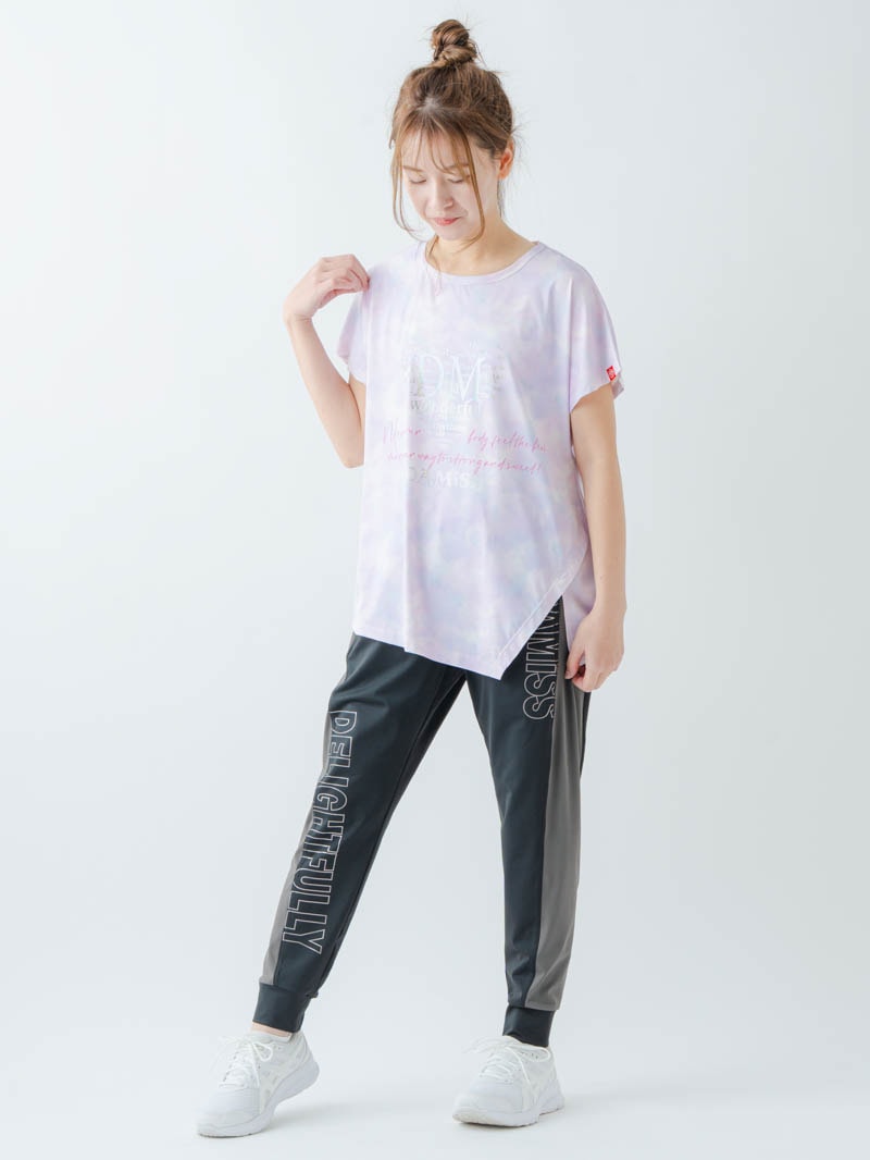 ホログラムチュニックＴシャツ  パープル  1634-1622