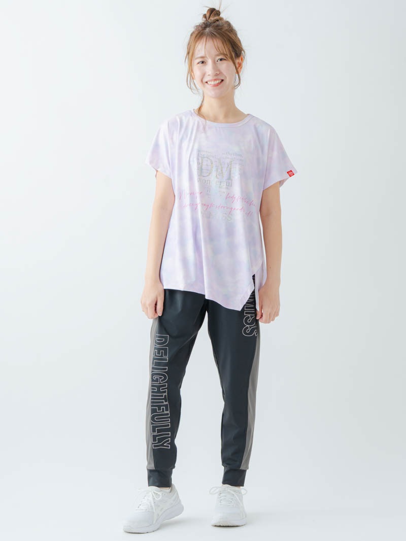 ホログラムチュニックＴシャツ  パープル  1634-1622