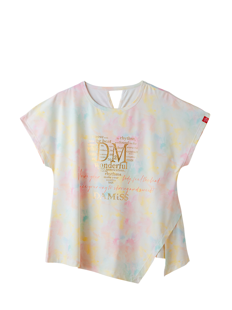 ホログラムチュニックＴシャツ  パープル  1634-1622