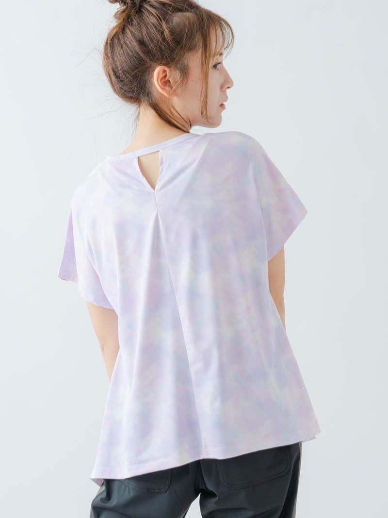 ホログラムチュニックＴシャツ  パープル  1634-1622