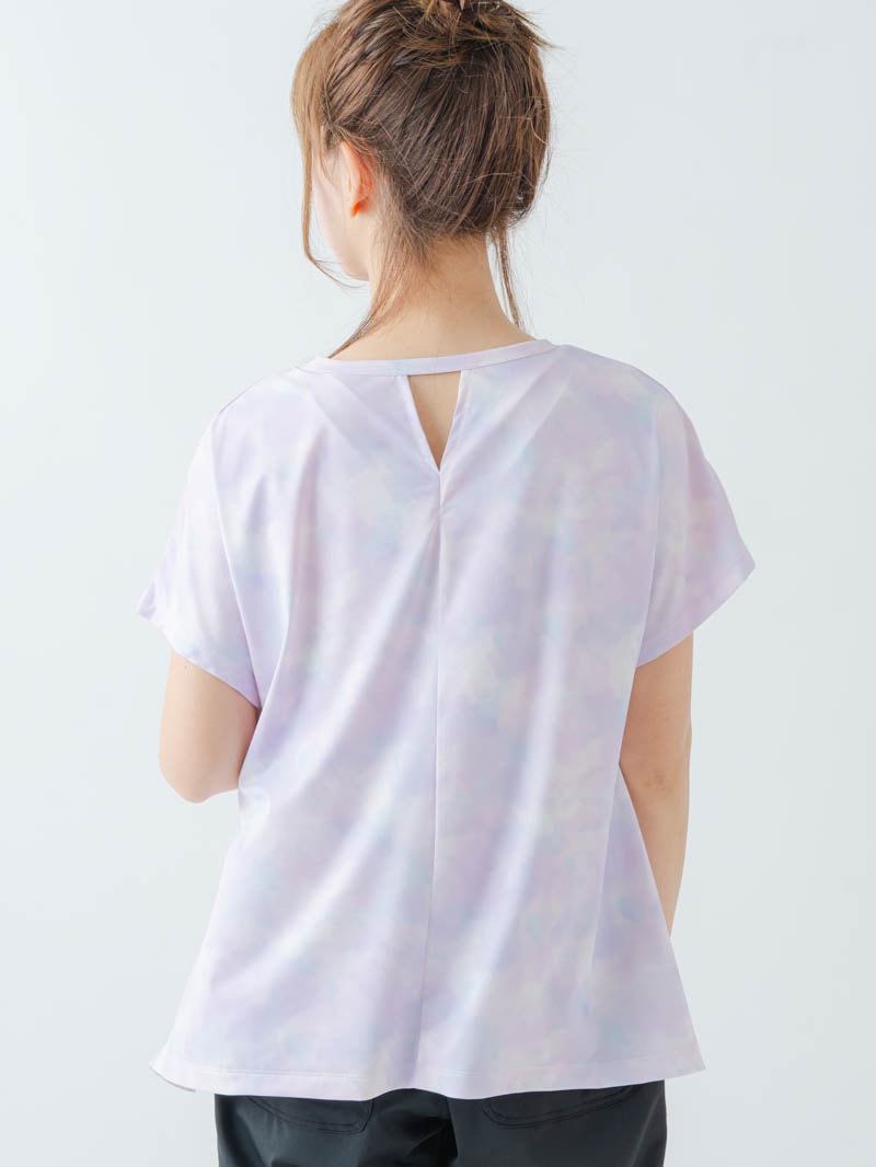 ホログラムチュニックＴシャツ  パープル  1634-1622