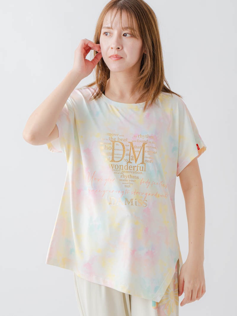 ホログラムチュニックＴシャツ  イエロー  1634-1622
