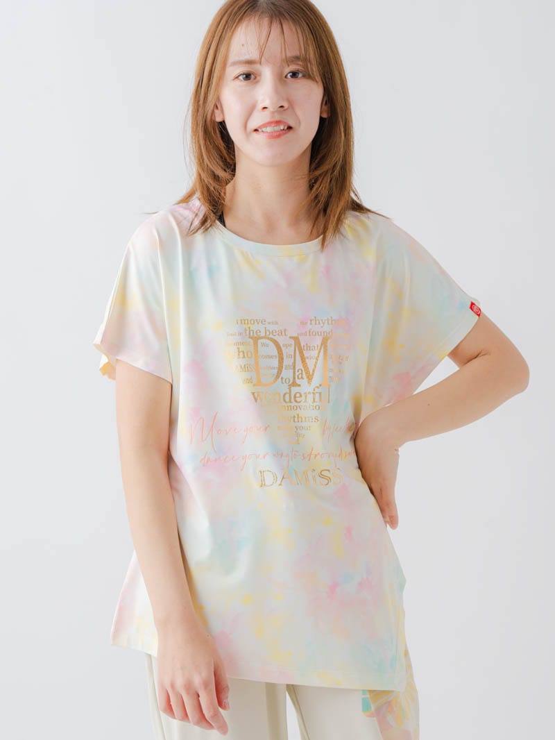 ホログラムチュニックＴシャツ  イエロー  1634-1622