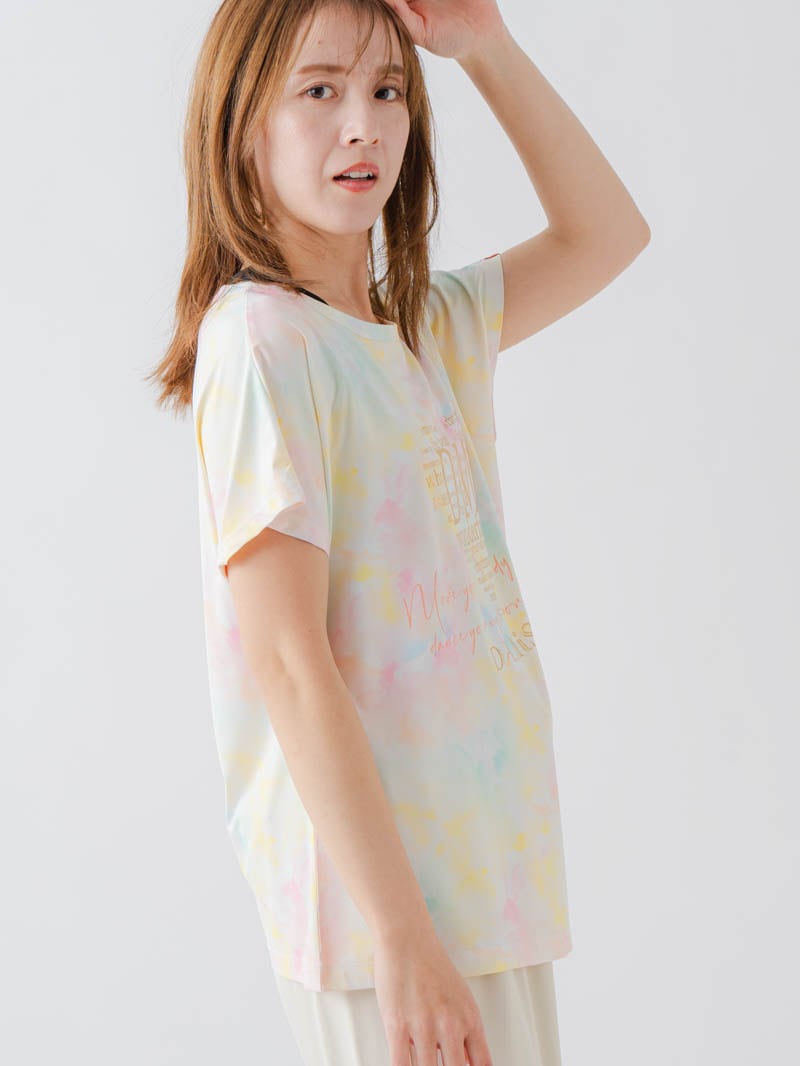 ホログラムチュニックＴシャツ  イエロー  1634-1622