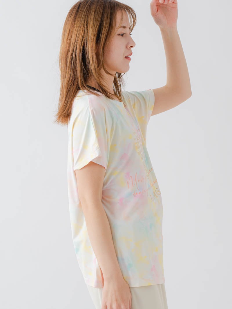 ホログラムチュニックＴシャツ  イエロー  1634-1622