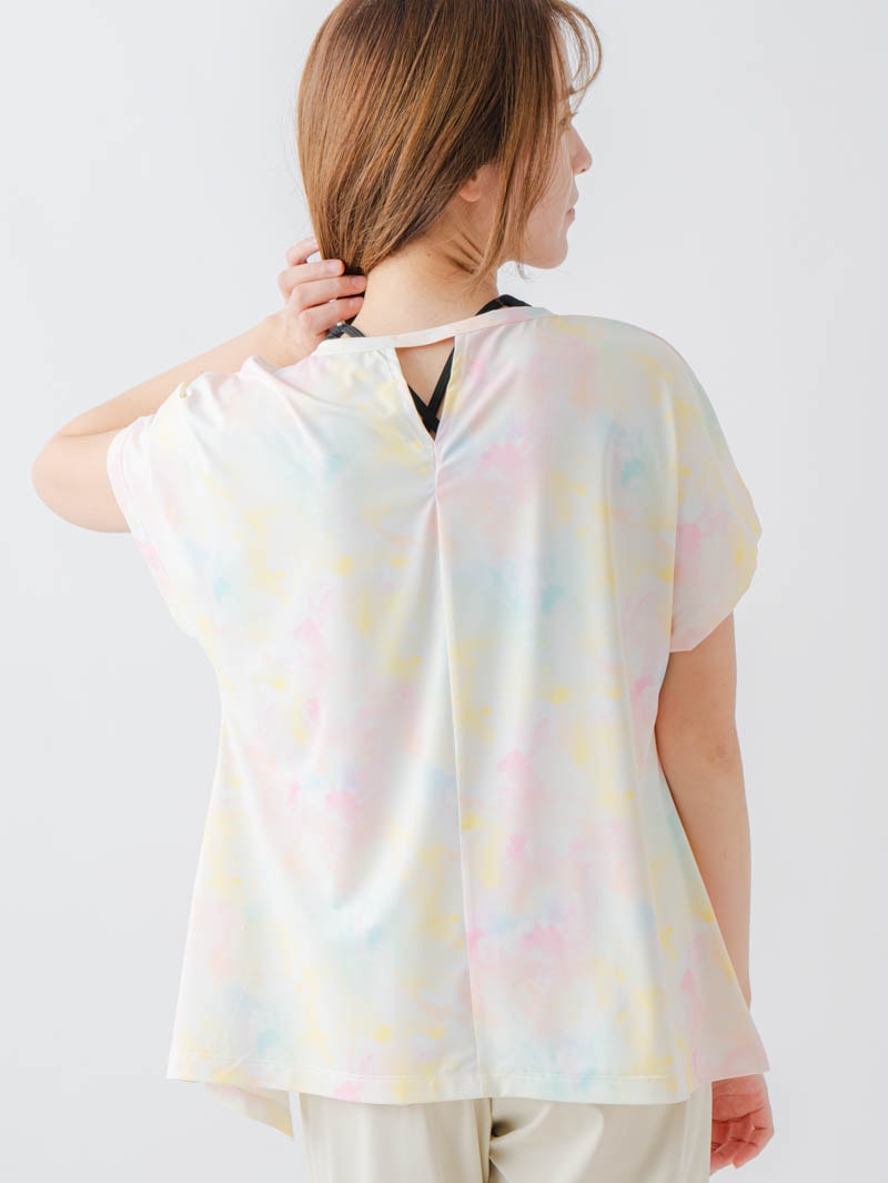 ホログラムチュニックＴシャツ  イエロー  1634-1622