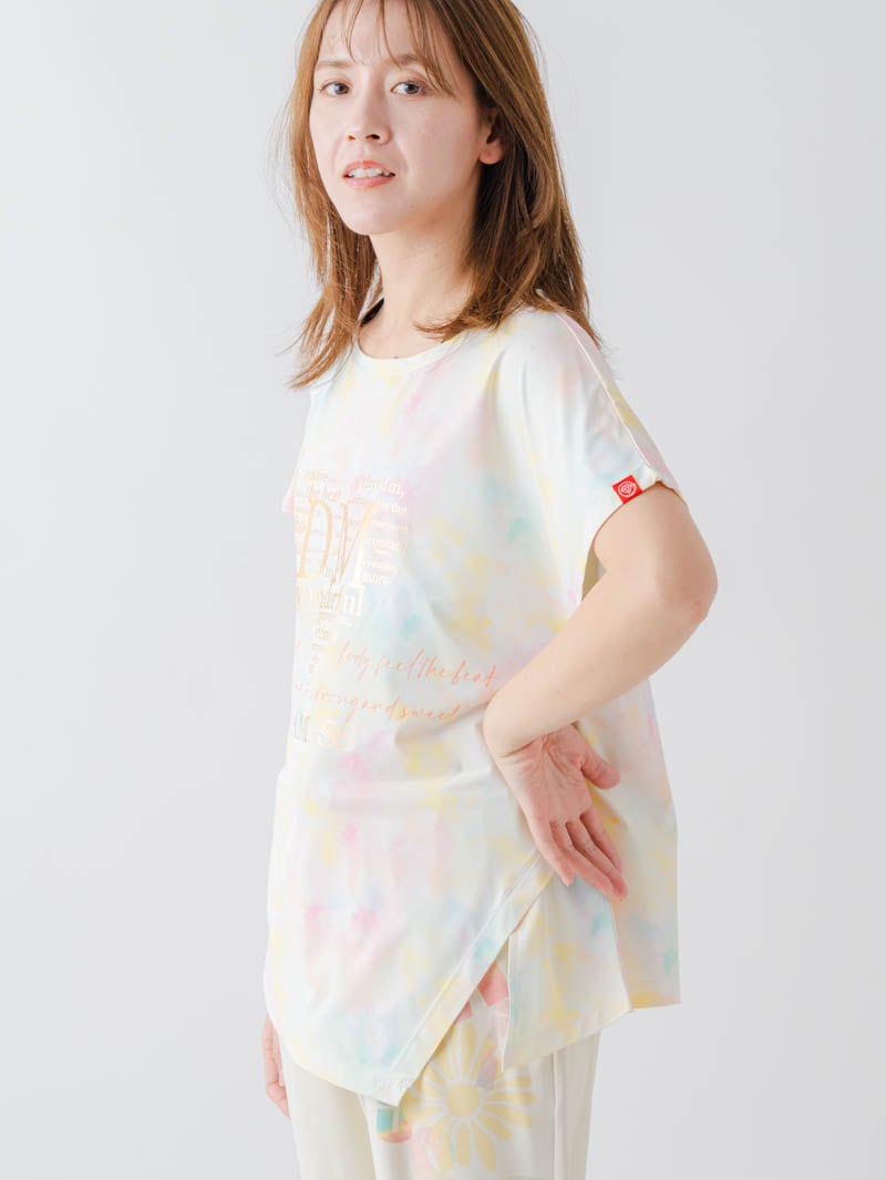 ホログラムチュニックＴシャツ  イエロー  1634-1622